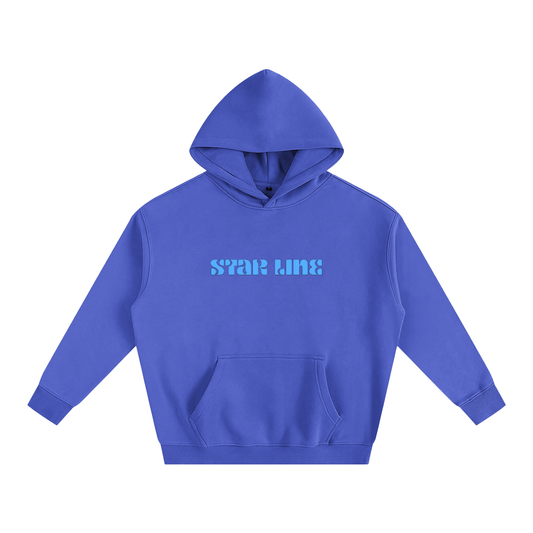 Starblue fleeced Hoodie