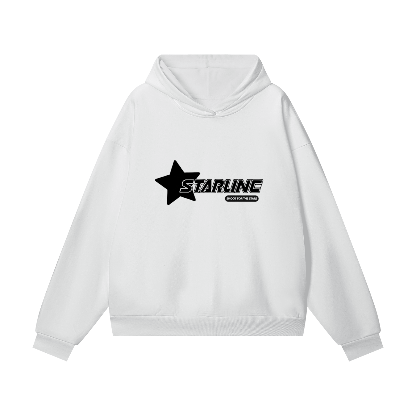 Starwhite Hidden Pocket Fleece Hoodie